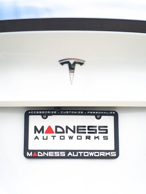 Tesla Model Y Rear Spoiler - Carbon Fiber - Estremo Tesla Model Y Rear Spoiler - Carbon Fiber - Estremo